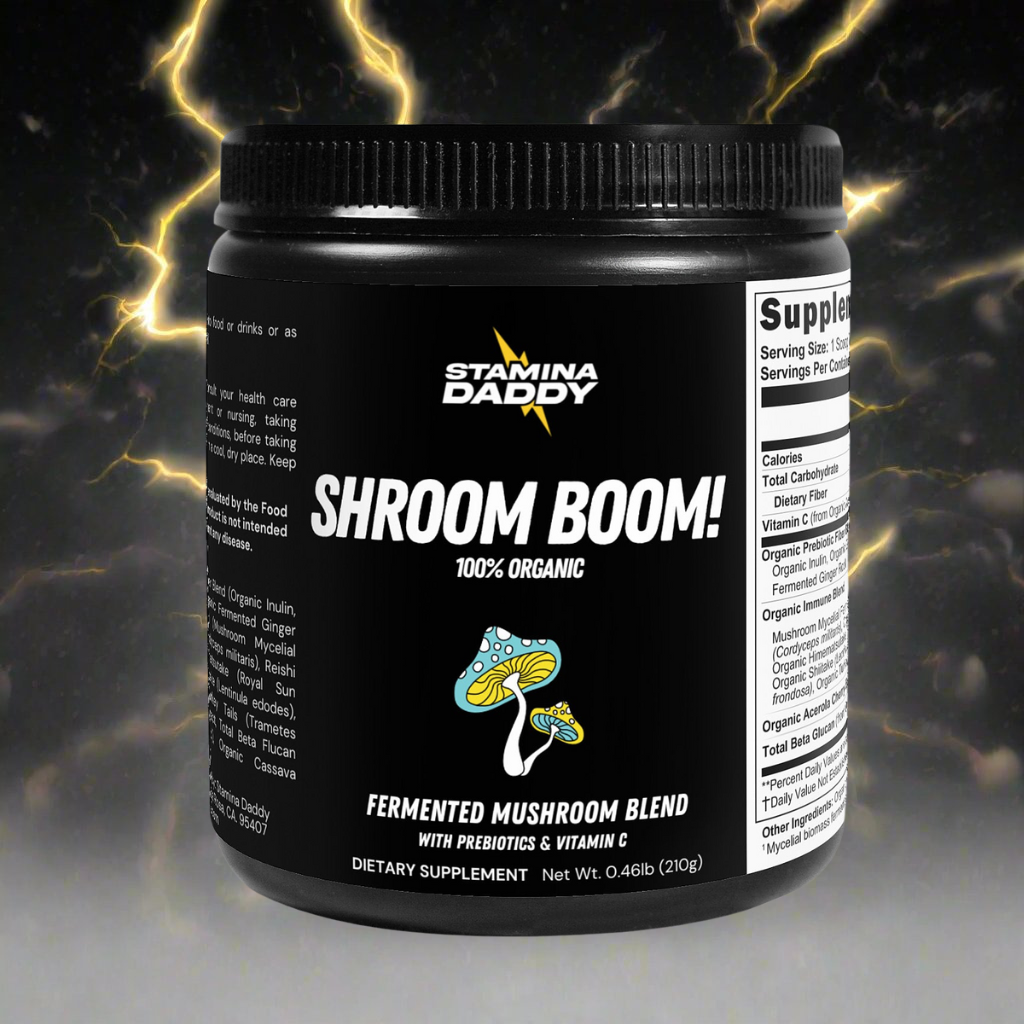 SHROOM BOOM! - Fermented Mushroom Blend w/ Vitamin C & Prebiotics