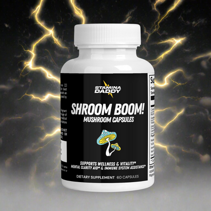 SHROOM BOOM! - Mushroom Complex 10-in-1 Capsules.