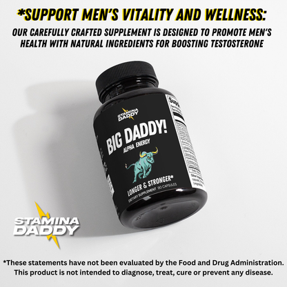 BIG DADDY! Alpha Energy Capsules