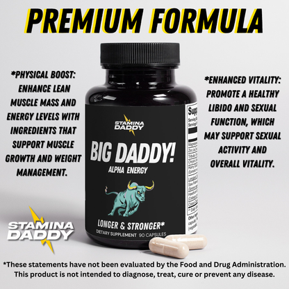 BIG DADDY! Alpha Energy Capsules