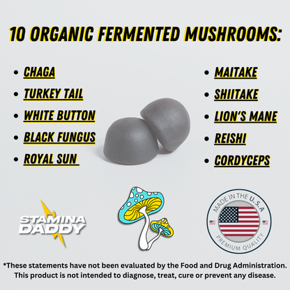 SHROOM BOOM! Mushroom Gummies - Functional 10-in-1 Mushrrom Complex